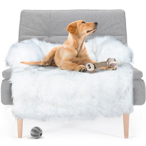 CALMING Fur Dog Bed Sofa Protector, Bed Protector,Waterproof Pet Couch Cover for Dogs - Cozzzy Goods