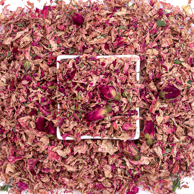 Dried Pink Rose Petals - Cozzzy Goods