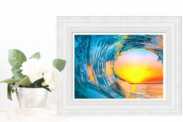Diamond Painting Kits for Adults and Kids 12in x16in Full Drill Wave and Sun - Cozzzy Goods
